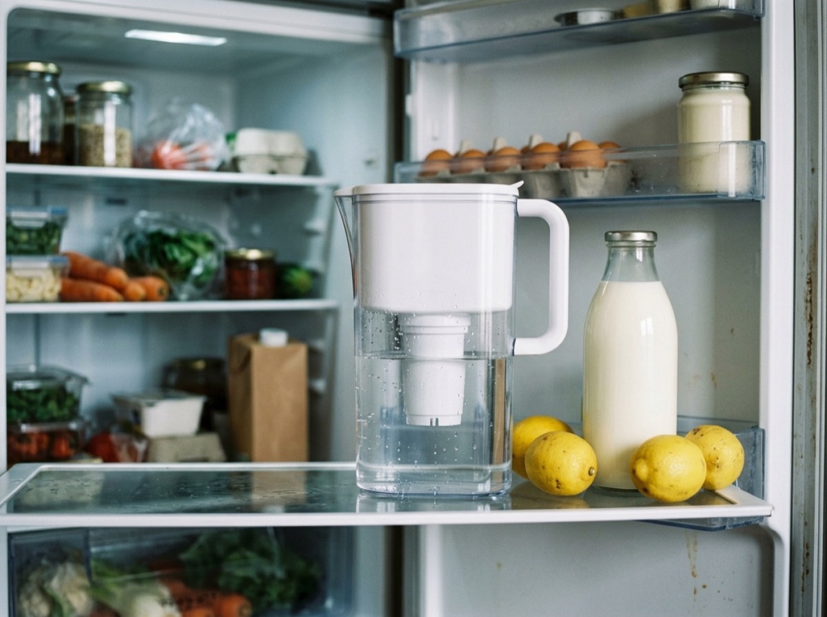 Kanë me filtër uji BRITA Marella në tavolinë kuzhine